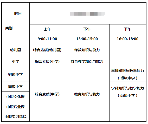 2020年四川教师资格考试解读(二)：时间