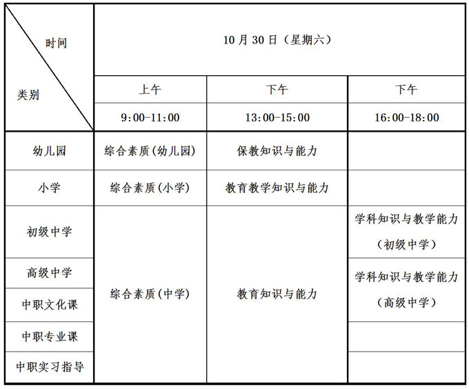 四川2021下半年教师资格笔试考试公告！